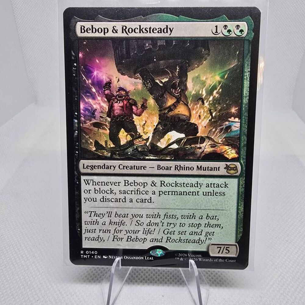 Bebop & Rocksteady #140 Magic The Gathering